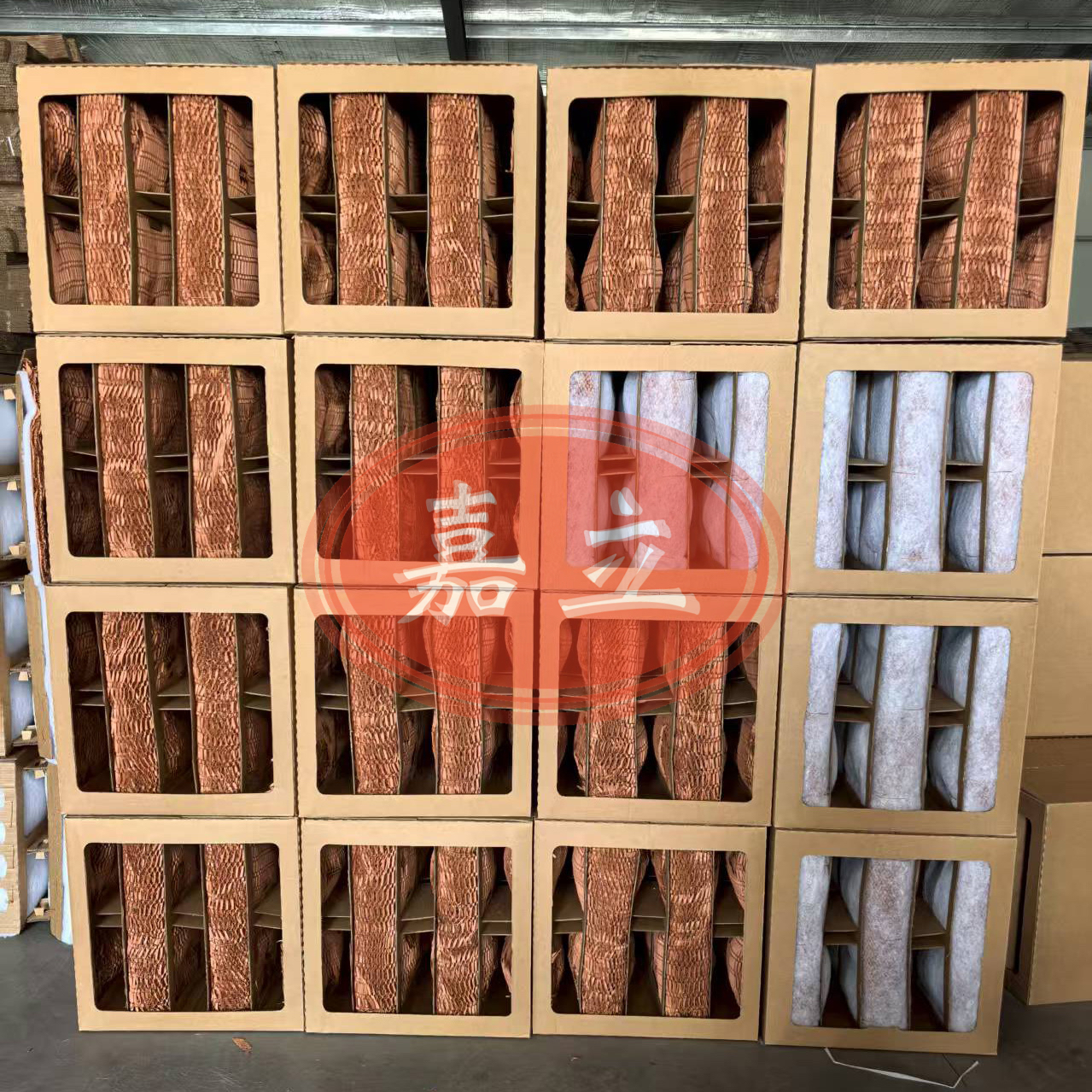 五峰纸盒式干湿过滤器